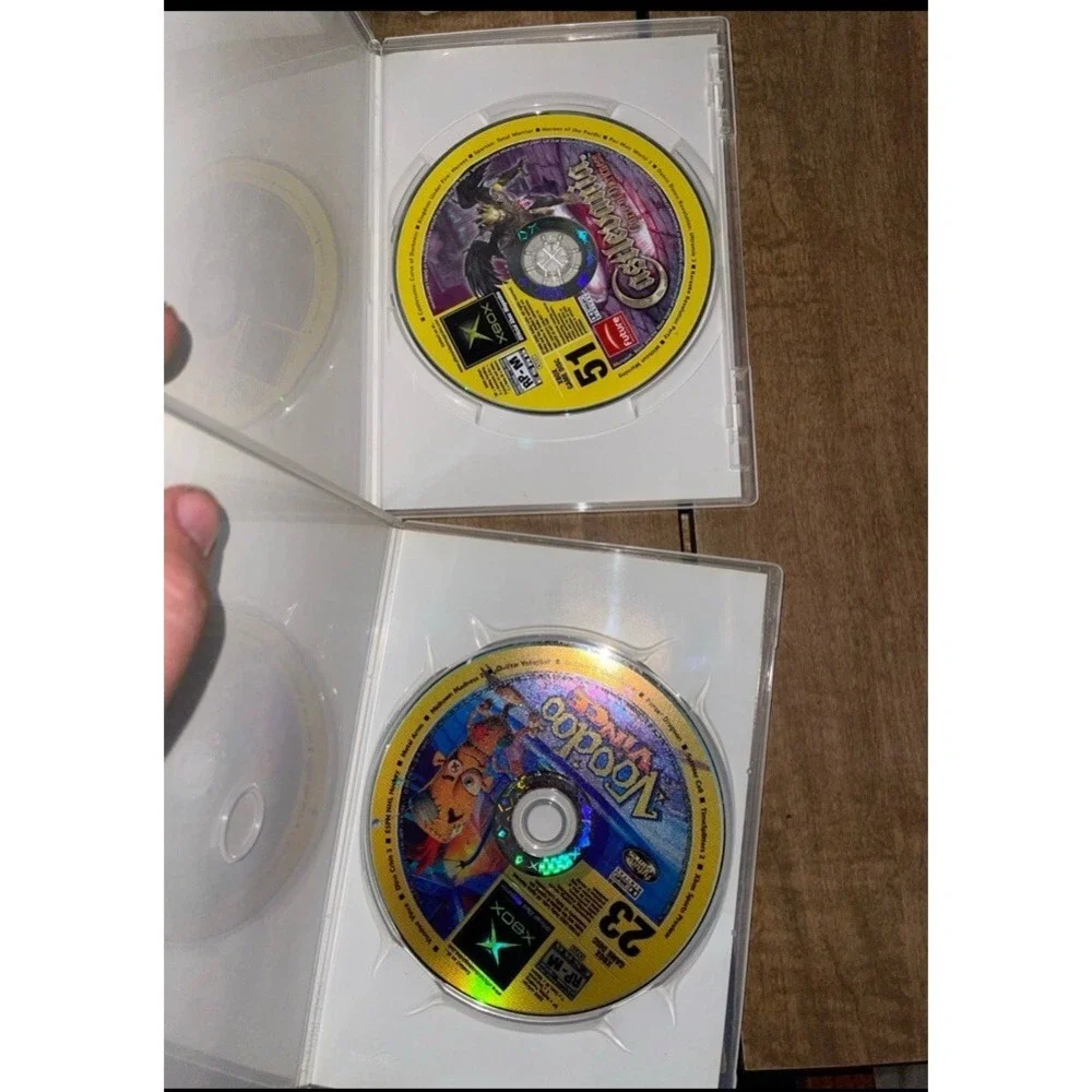 Original xbox demo disc lot